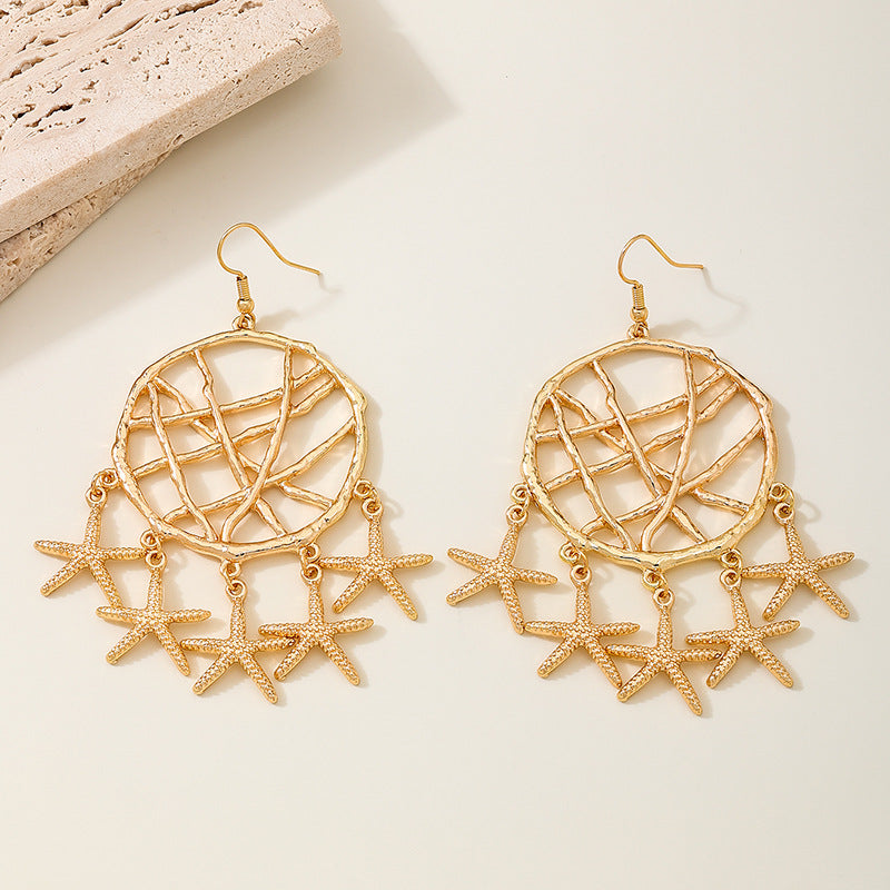 Planderful Vienna Verve Earrings – Retro Fringed Bohemian Design