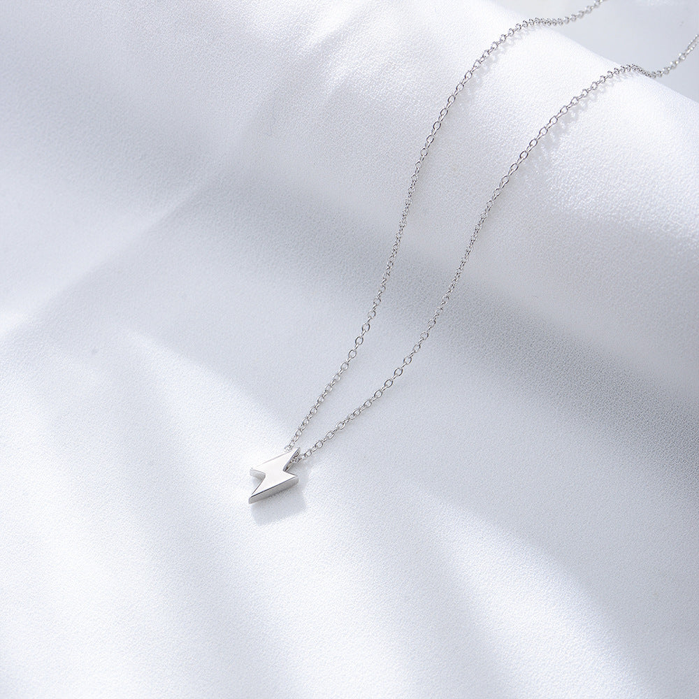 S925 Silver Mini Lightning Necklace Very And
