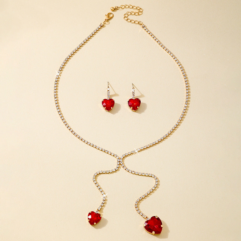 Fashionable Metal Love Flash Jewelry Set by Planderful