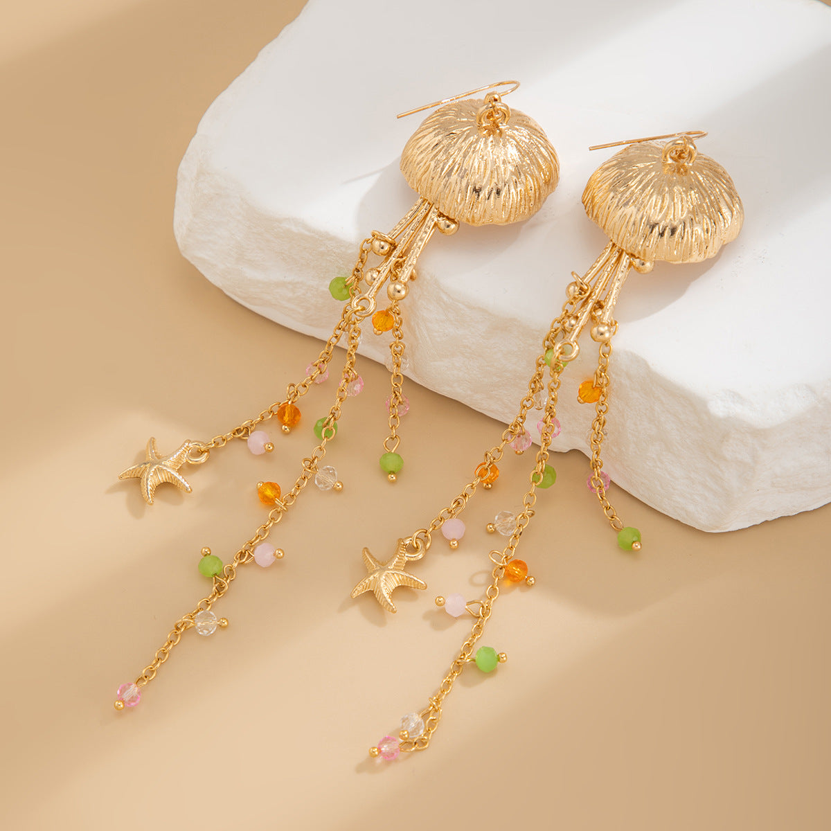 Planderful Vienna Verve Earrings – Pastoral Beach-Inspired Design