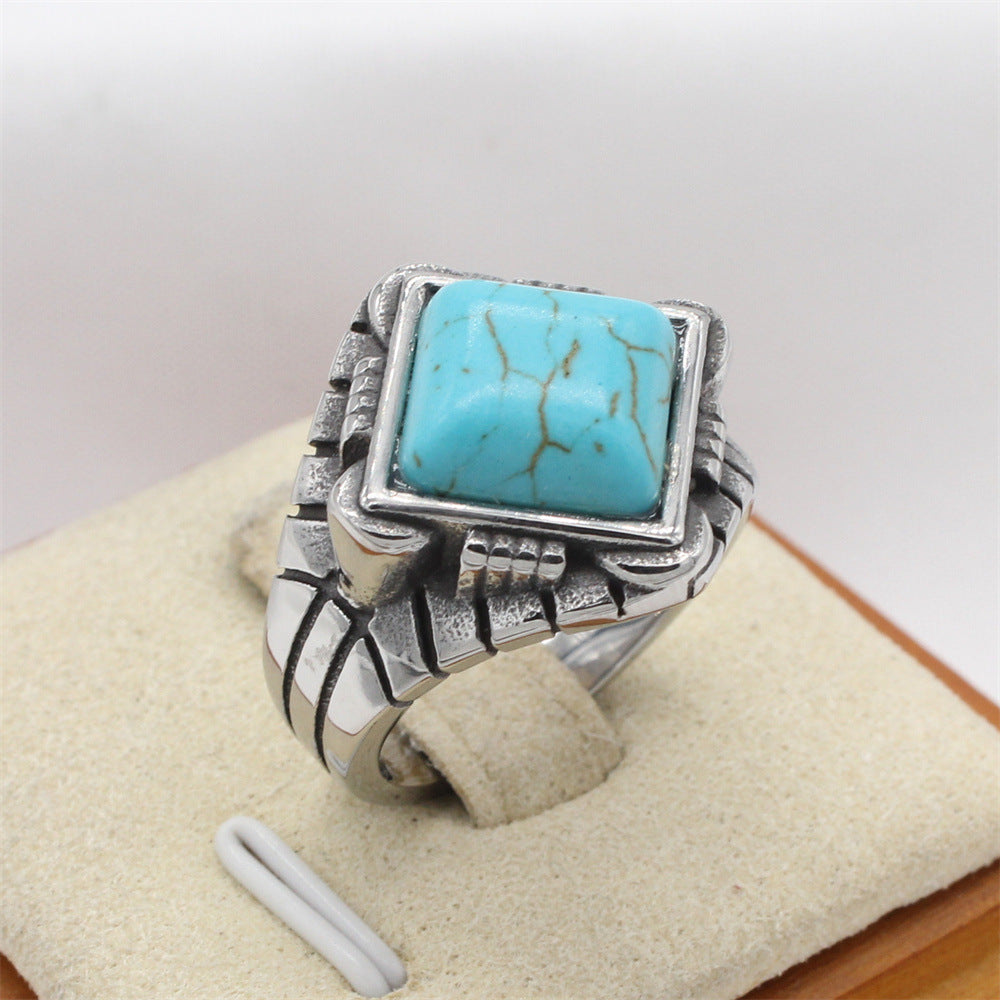 Planderful Stainless Steel Ring For Men Unisex Everyday Genie Collection Durable Statement Jewelry
