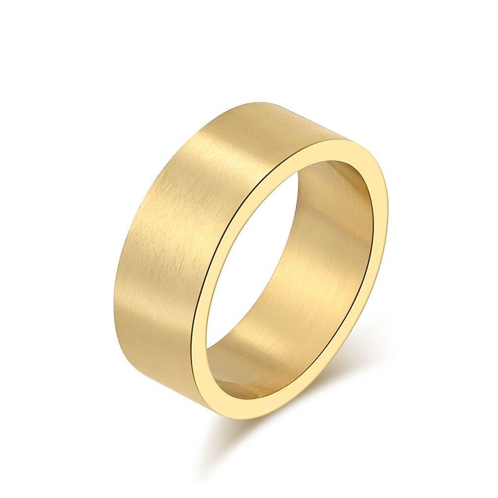 Steel Ring - Vintage Everyday Wear