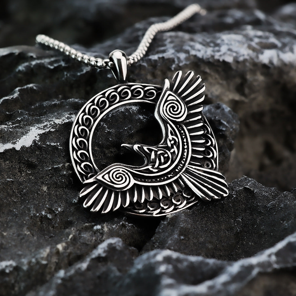 European and American Jewelry Wholesale Titanium Steel Pendant Necklace for Men