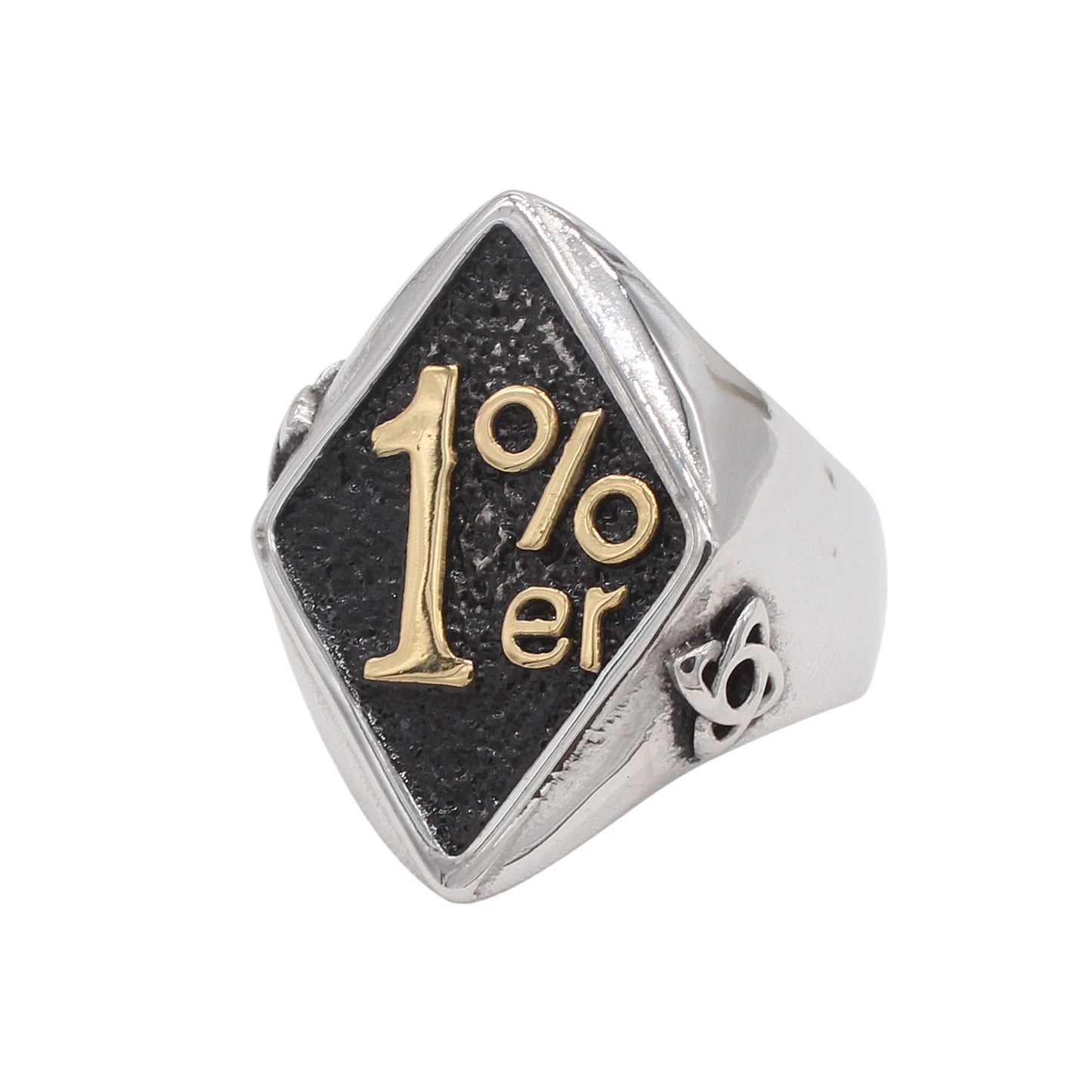 Planderful Jewelry Vintage Stainless Steel Ring With European American Style And Everyday Genie Collection