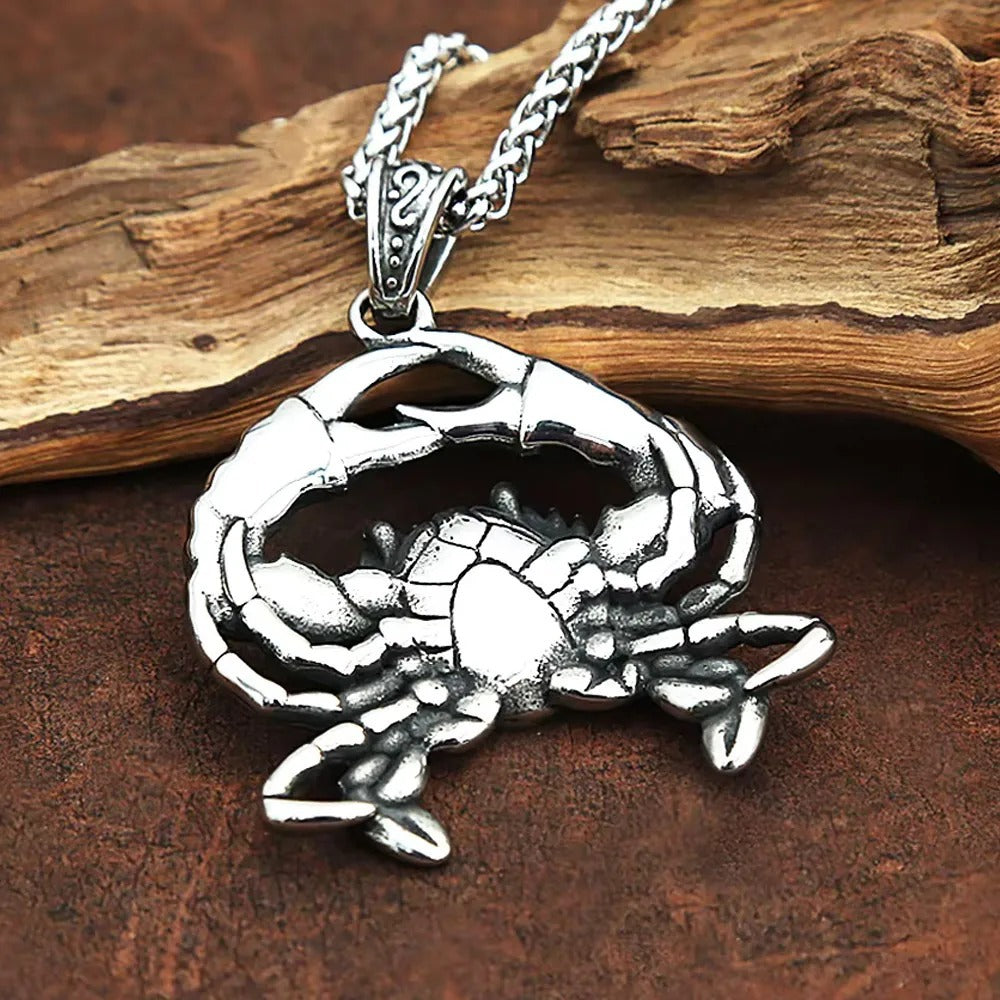 Punk Viking Stainless Steel Men's Pendant Necklace