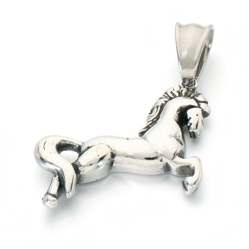 Year Of The Horse Necklace, Pegasus Phoenix Retro Old National Style Mythical Beast