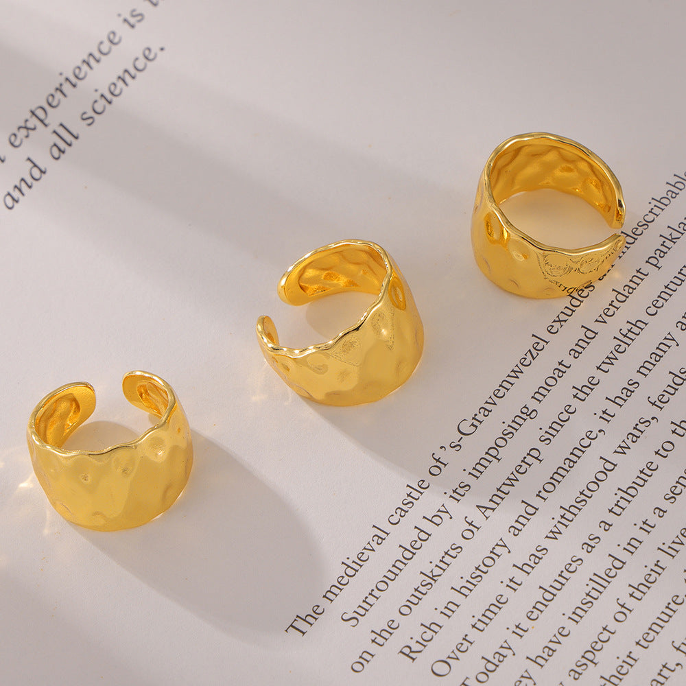 Chic Copper Hammer Design Index Finger Ring