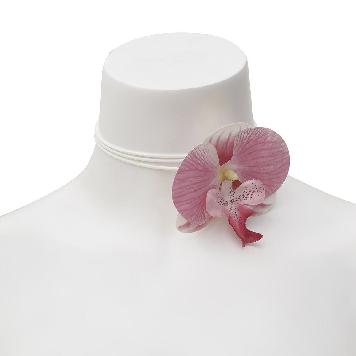 Phalaenopsis Flower Wrap Choker