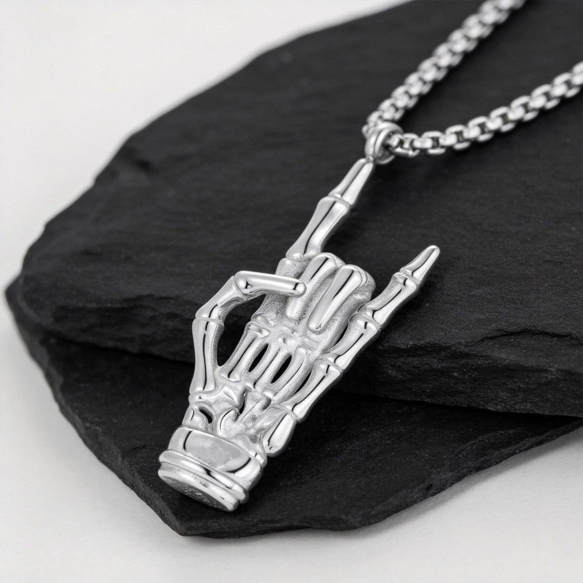 And Trendy Men Punk Stainless Steel Pendant