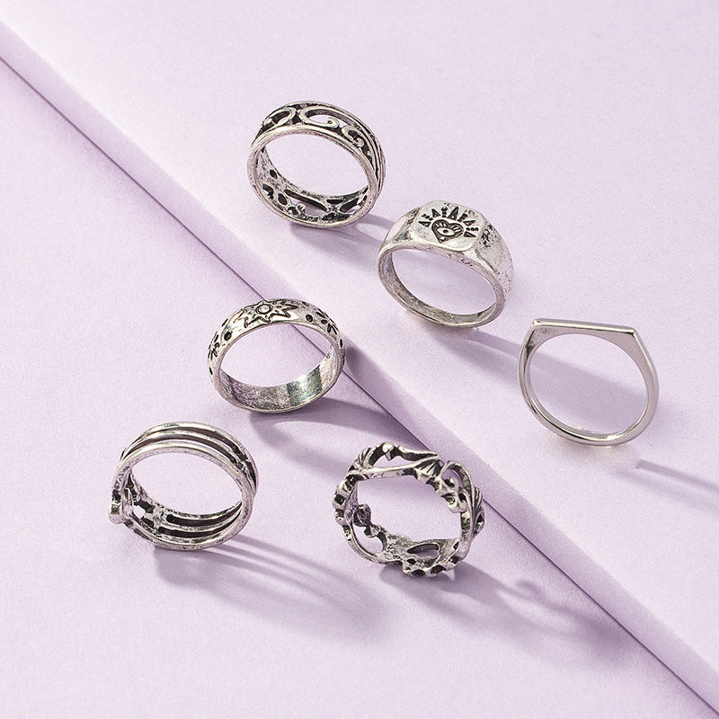 Vintage Inspired Ring Set - Vienna Verve Collection