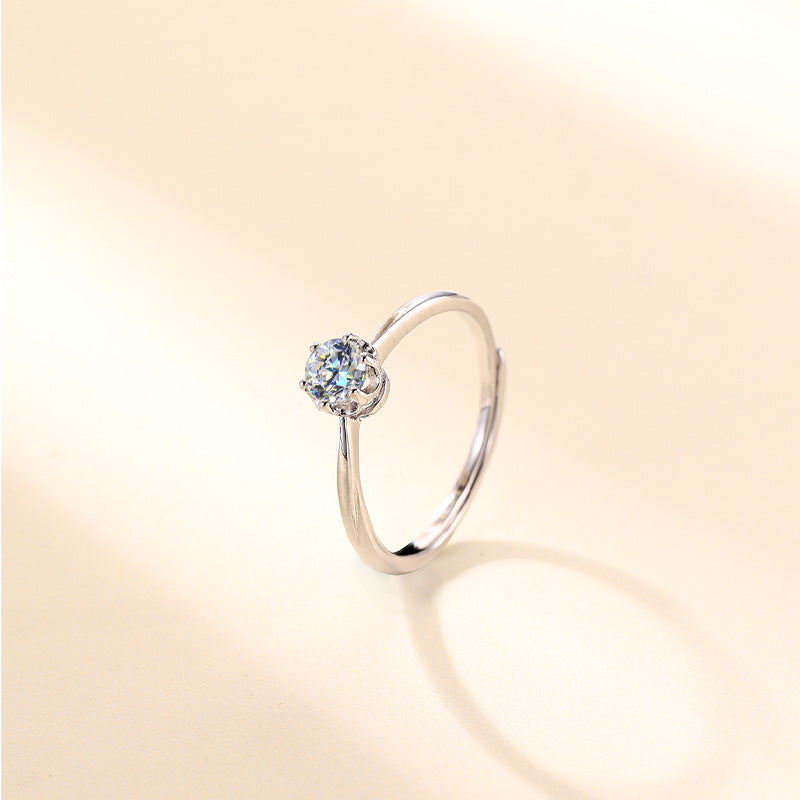 Minimalist S925 Sterling Silver Women's Ring
