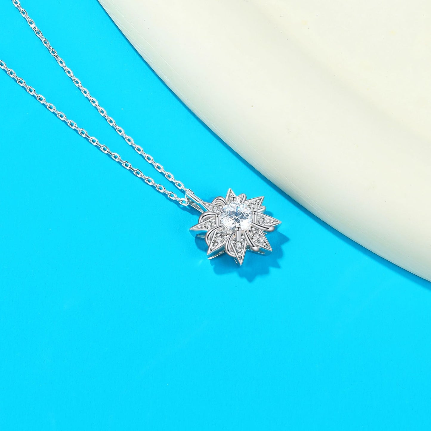 Amazon Cross-Border Explosion S925 Sterling Silver Necklace