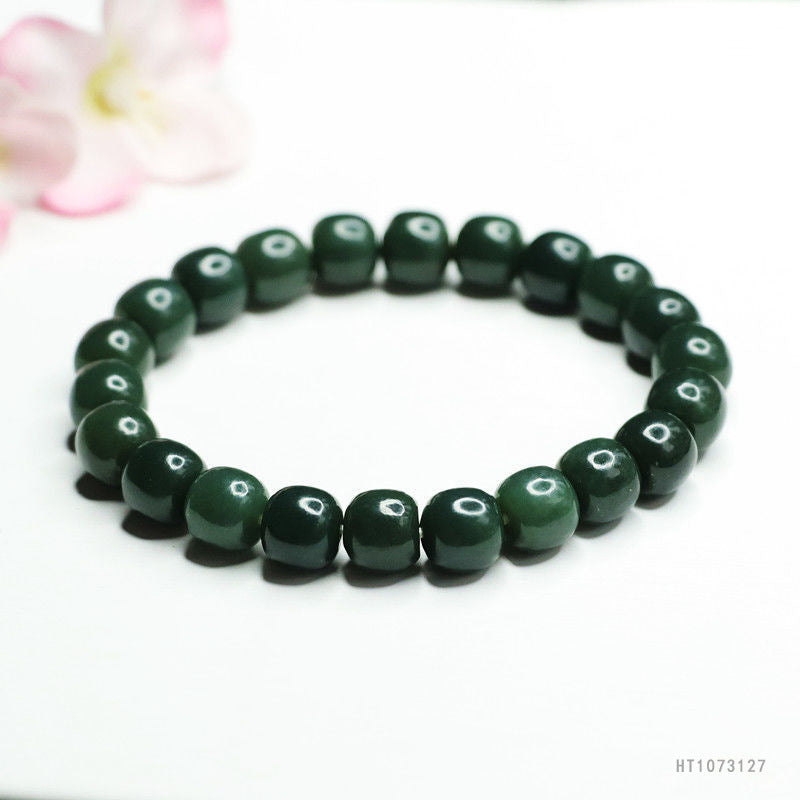 Taqing Hetian Jade Passepartout Bracelet