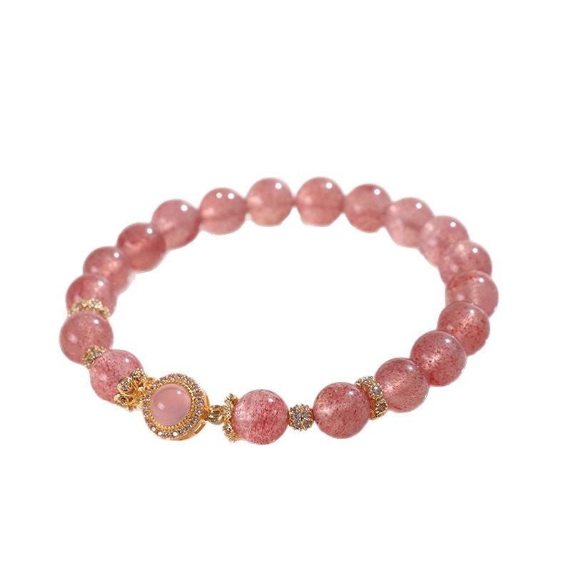 Planderful Fortune's Favor Bracelet – Peach Blossom Luck Boost
