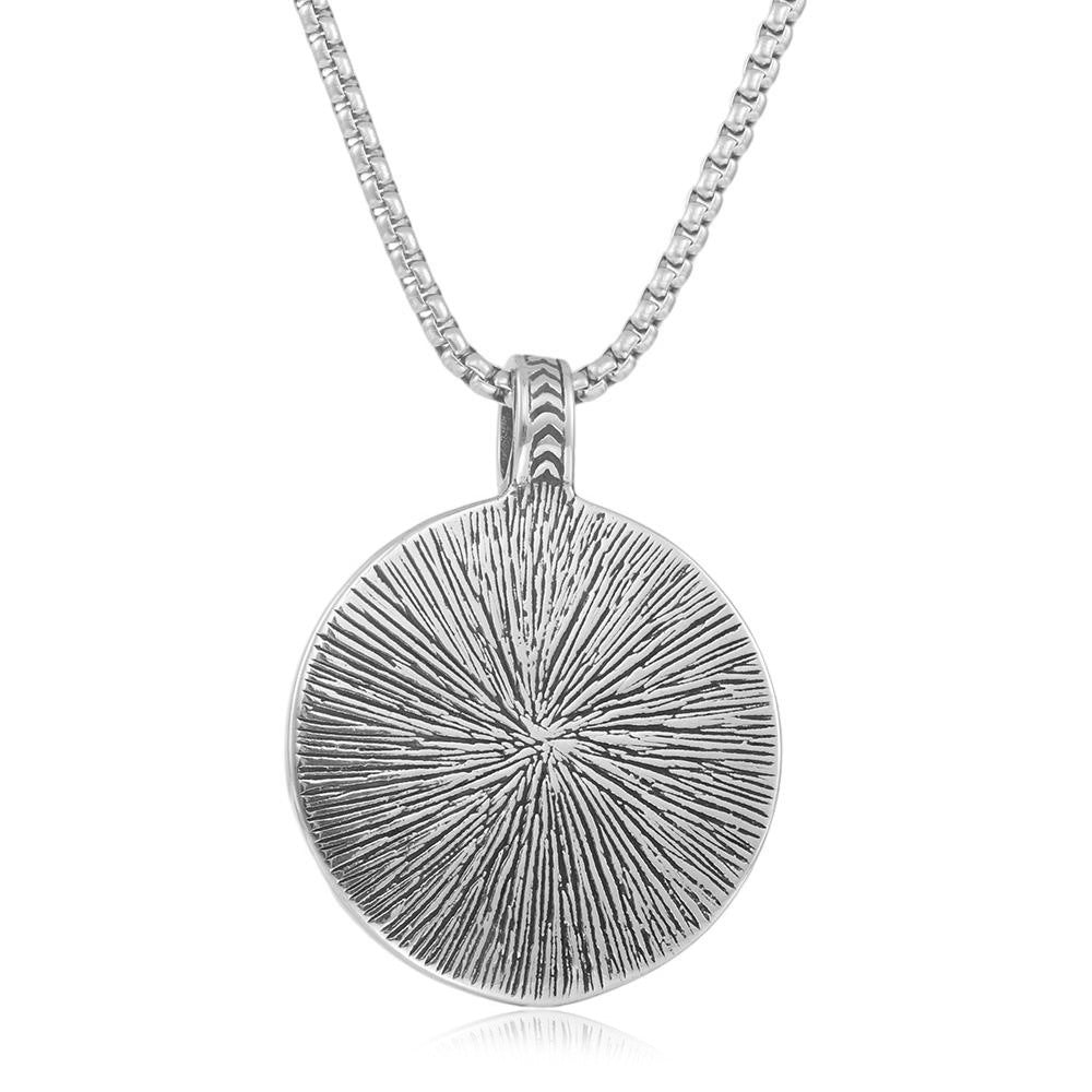 European And American Stainless Steel Knight Warrior Pendant