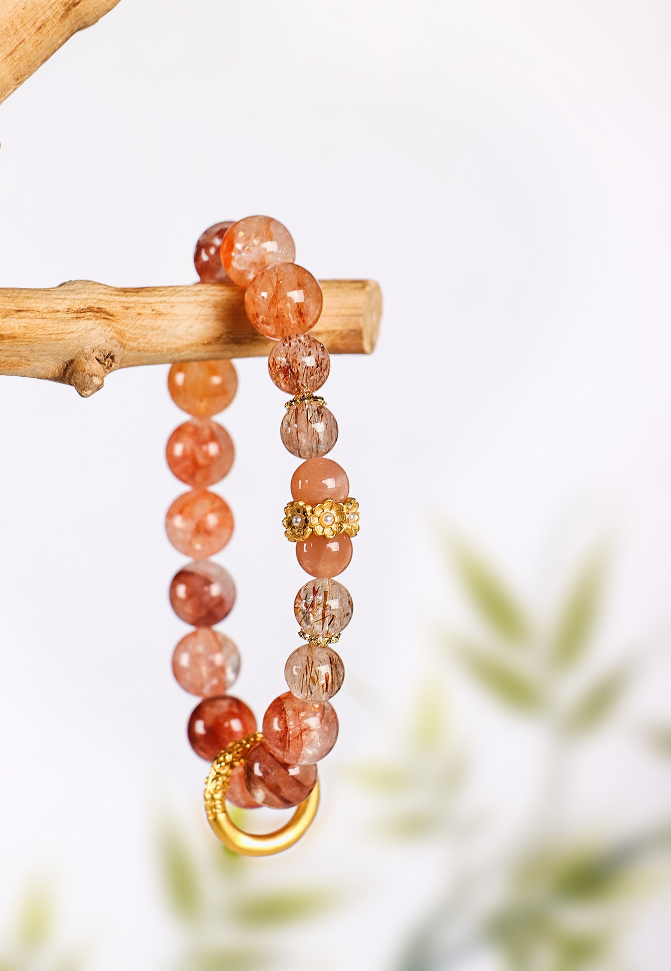 Planderful Fortune's Favor Bracelet – Elegant Black Gold Super Seven Design