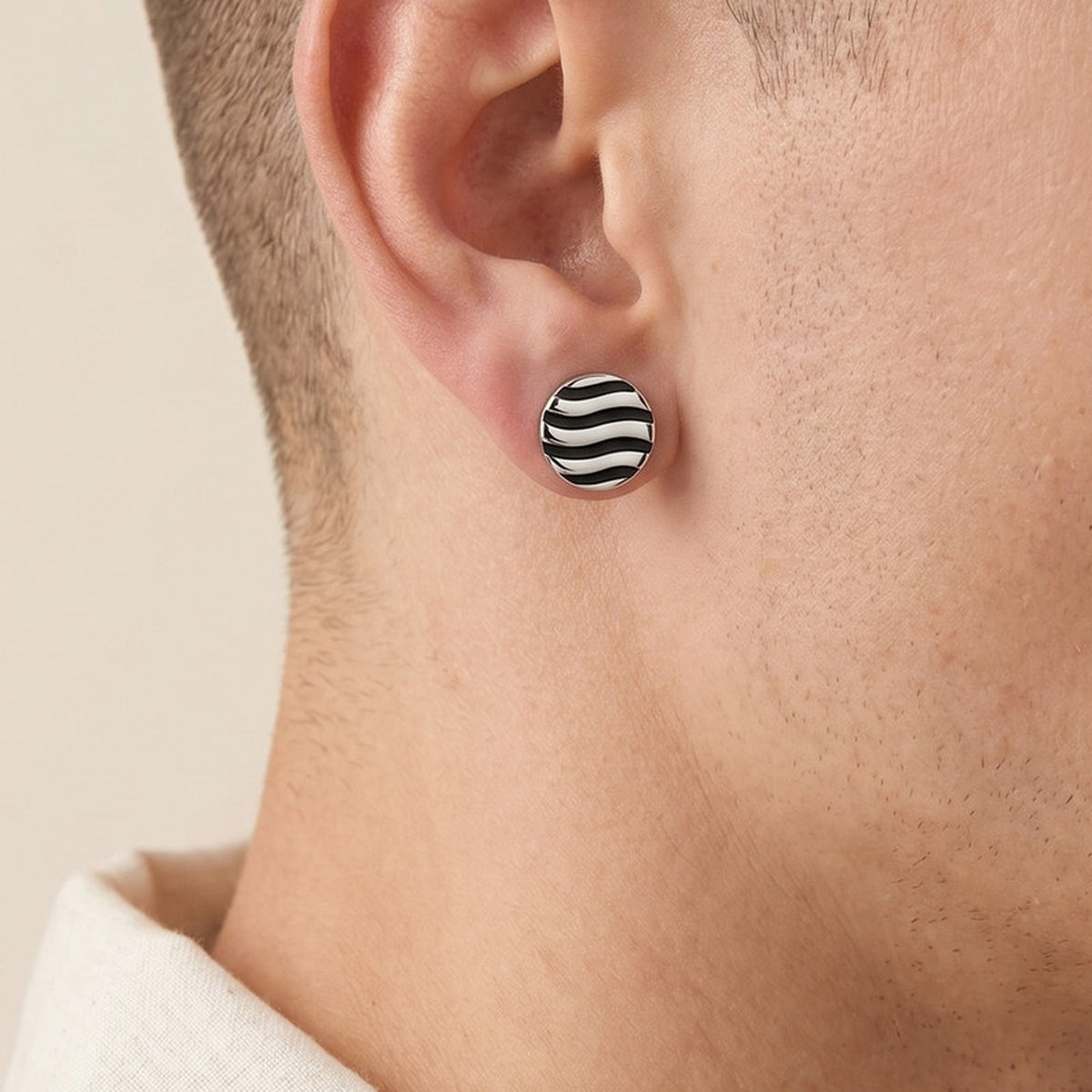 Stainless Steel Geometric Earrings