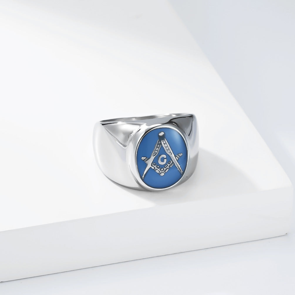 Freemasonry Premium Stainless Steel Men's Ring