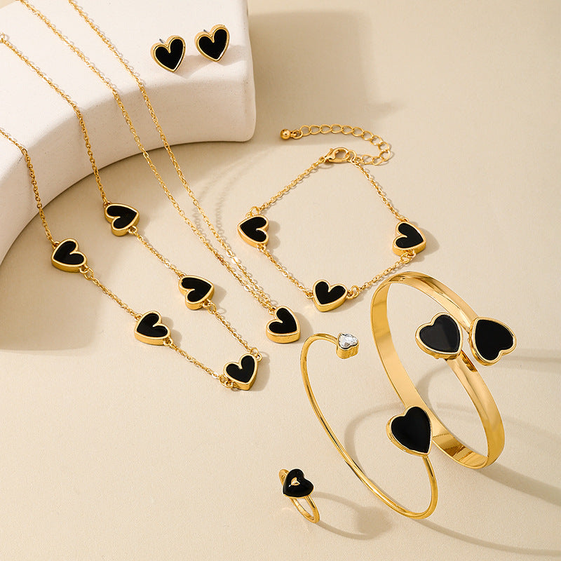 Planderful Heart Jewelry Set for Women Vienna Verve