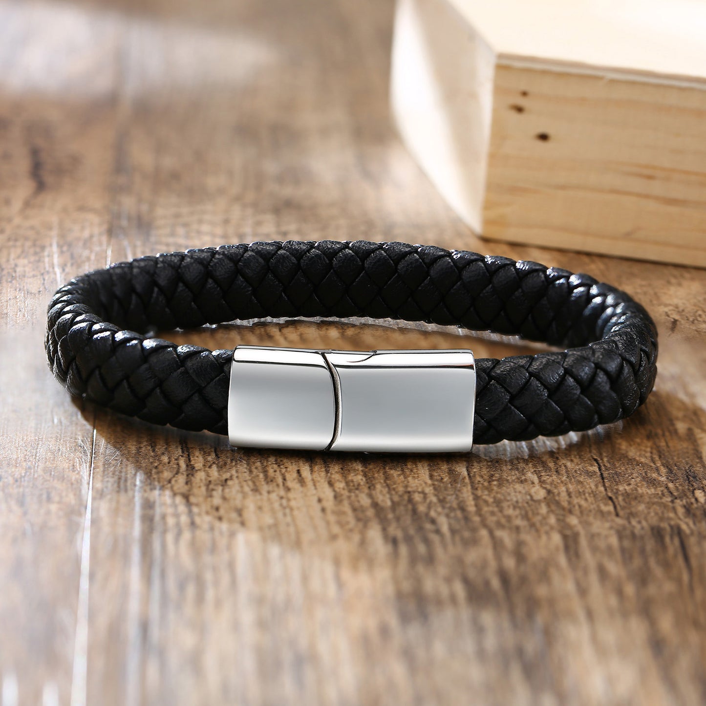 Stainless Steel European American Cross-Border Men's ZP Bracelet