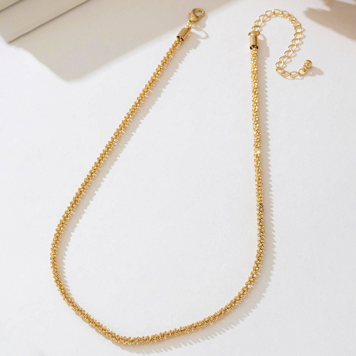 Planderful Vienna Verve Necklace – Minimalist Metal Design for Daily Wear