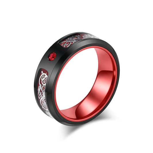 Amazon's Hot-Selling Stainless Steel Nibelongen Ring Jewelry