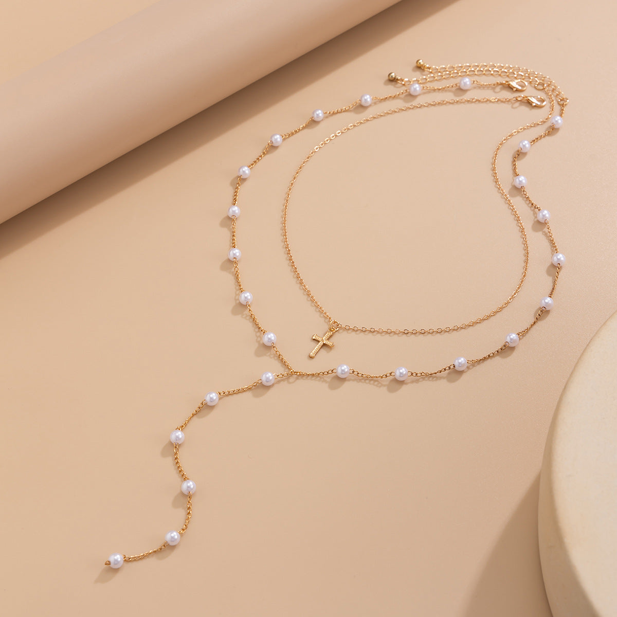 Planderful Vienna Verve Necklace – Elegant Retro Geometric Design