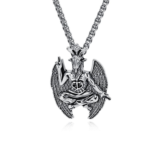 Punk Retro Stainless Steel Men's Pendant Necklace