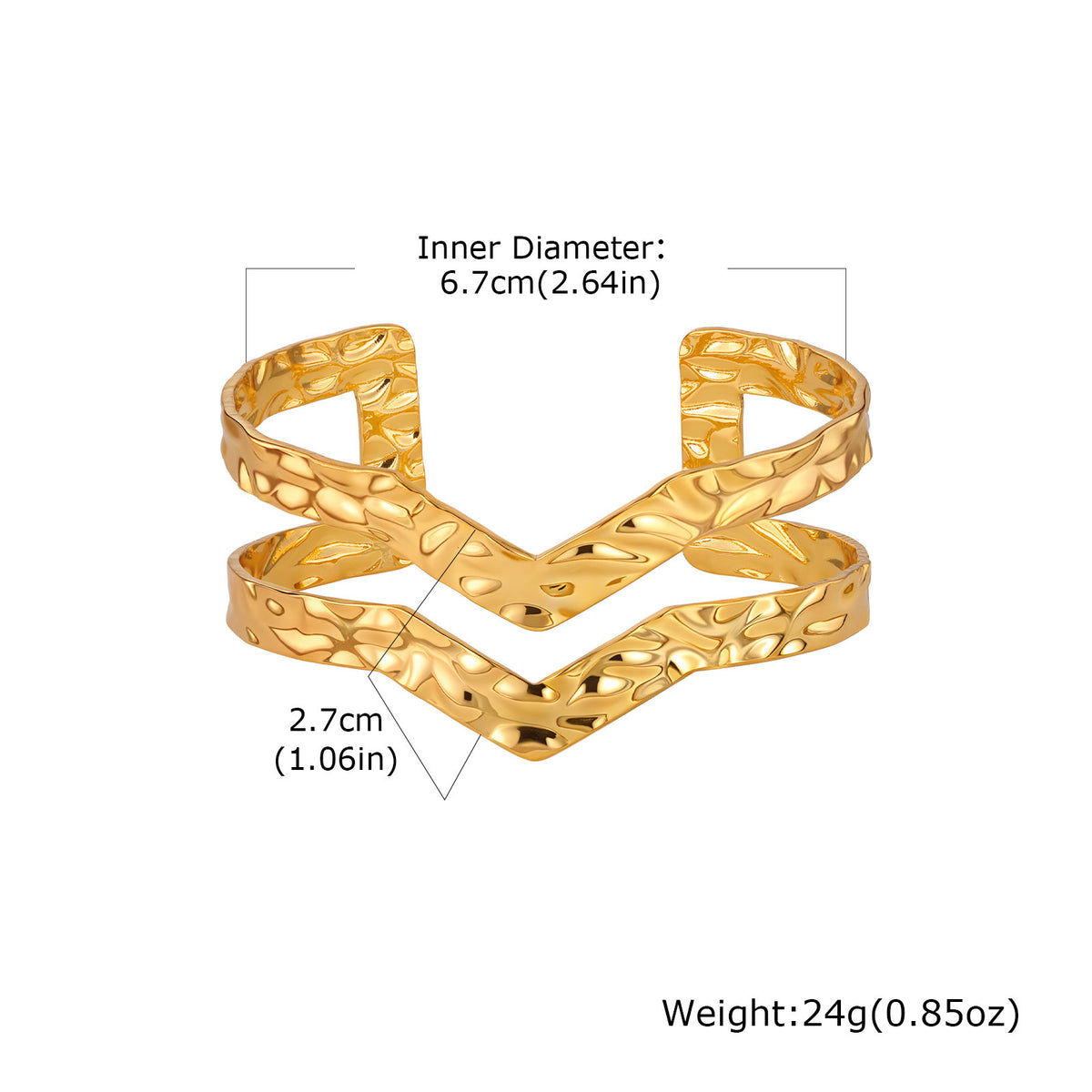 Adjustable Stainless Steel Bracelet
