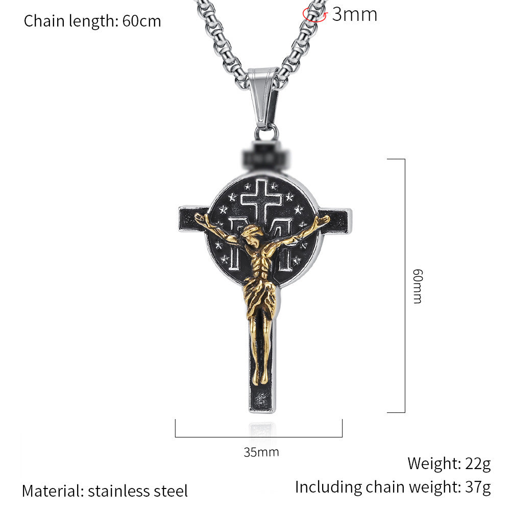 Steel Necklace – Vintage Gift For Him