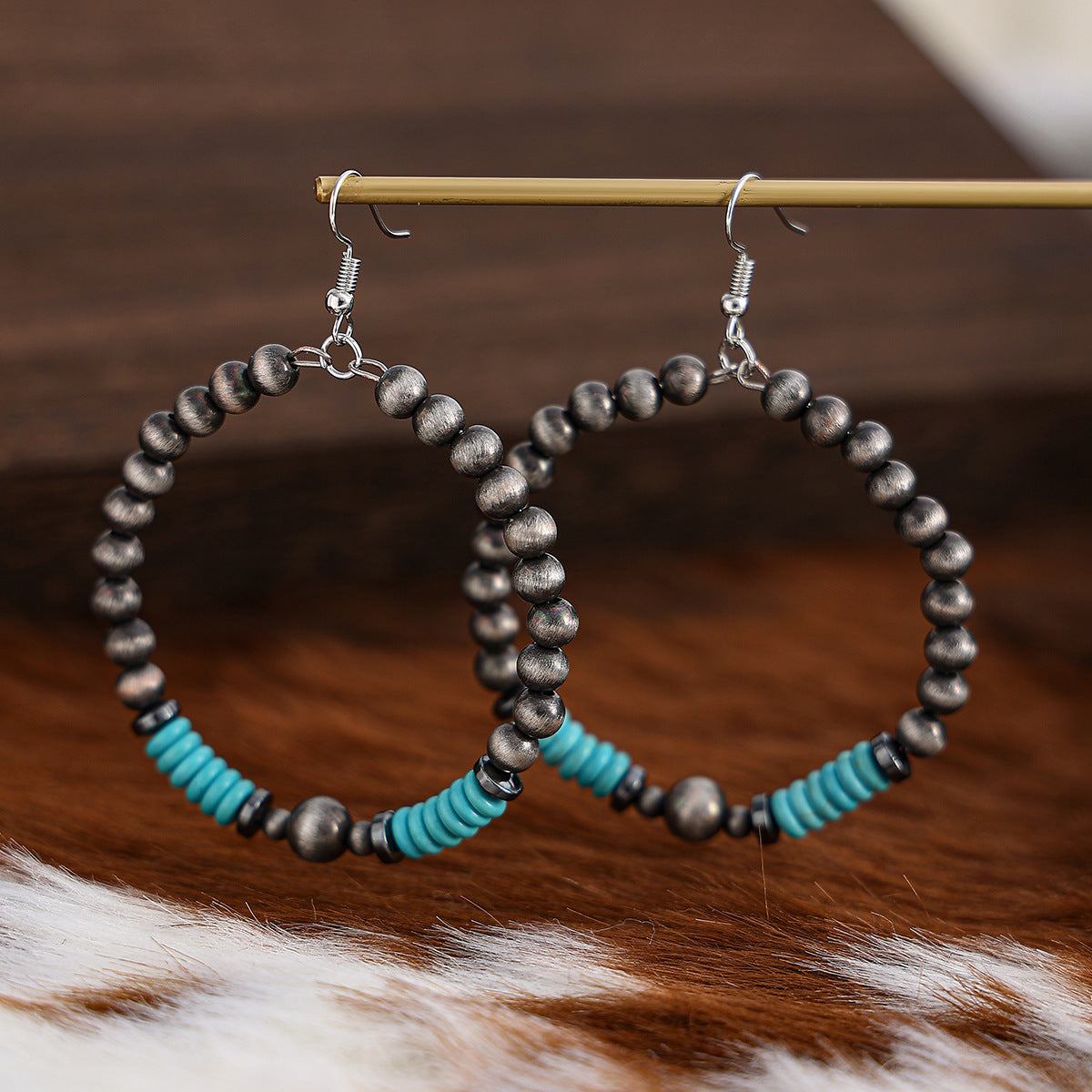 Planderful Vienna Verve Earrings – Personalized Retro Geometric Design