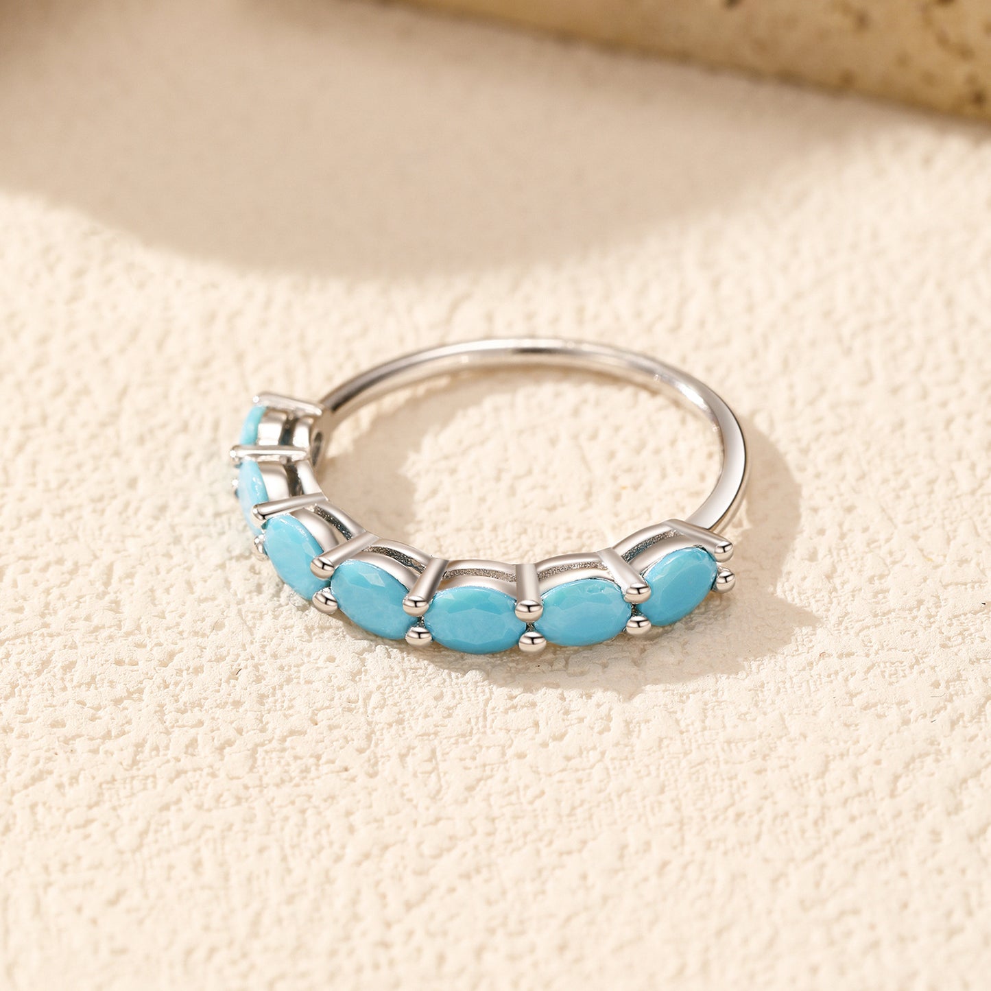 Planderful Everyday Genie Turquoise Ring – Premium Sterling Silver Design