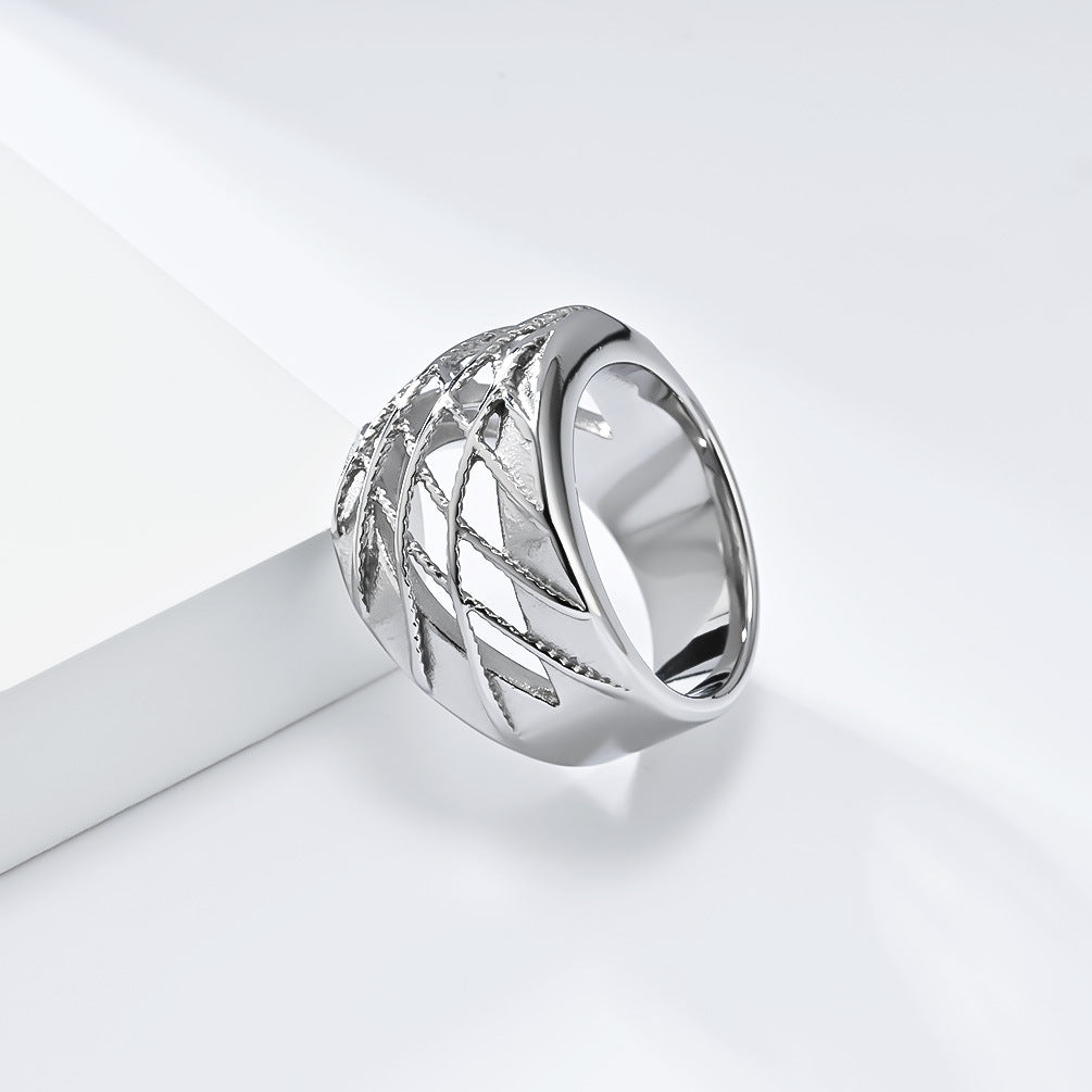 Steel Ring – Luxury Everyday Genie Collection Daily Wear Accessory For Everyday Style And Confidence