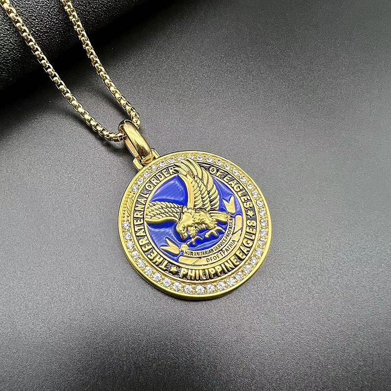 Stainless Steel Eagle Pendant Necklace Durable Everyday Genie By Planderful For Global Travelers