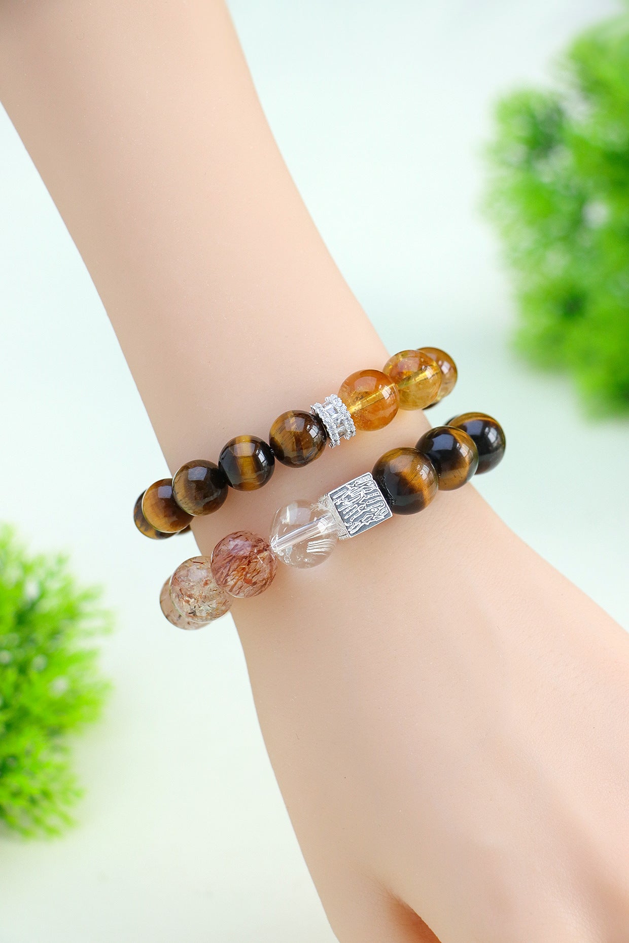 Planderful Fortune's Favor Bracelet – Elegant Crystal Beaded Design