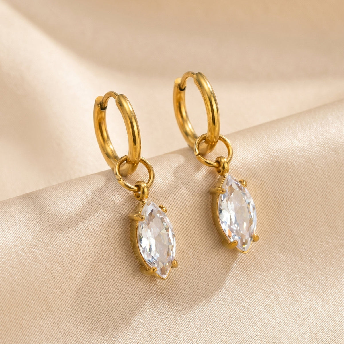 Modern Stainless Steel Earrings
