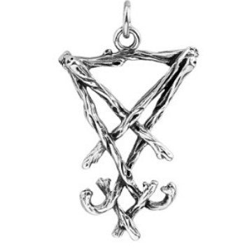 Titanium Steel Pentagram Men's Pendant – Digital Stainless Steel Necklace