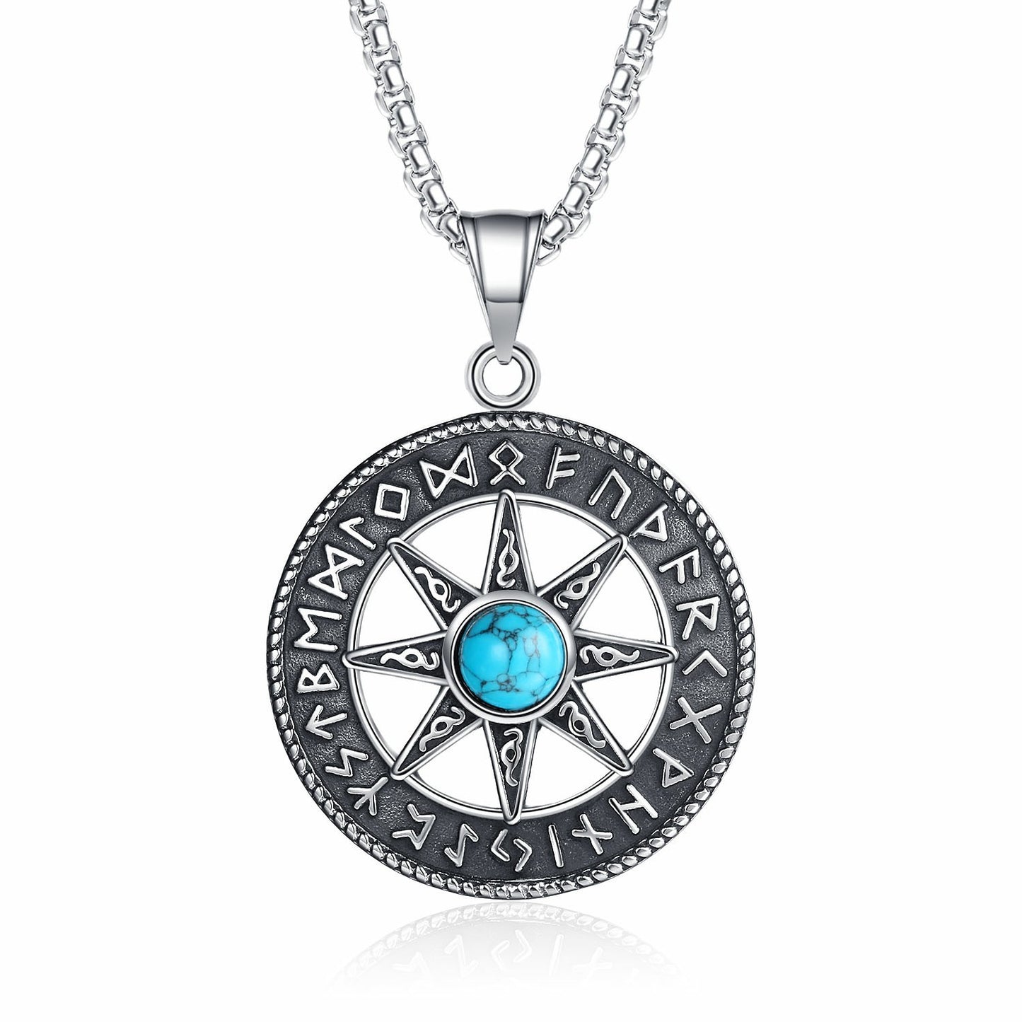Steel Necklace – Vintage Men's Necklace
