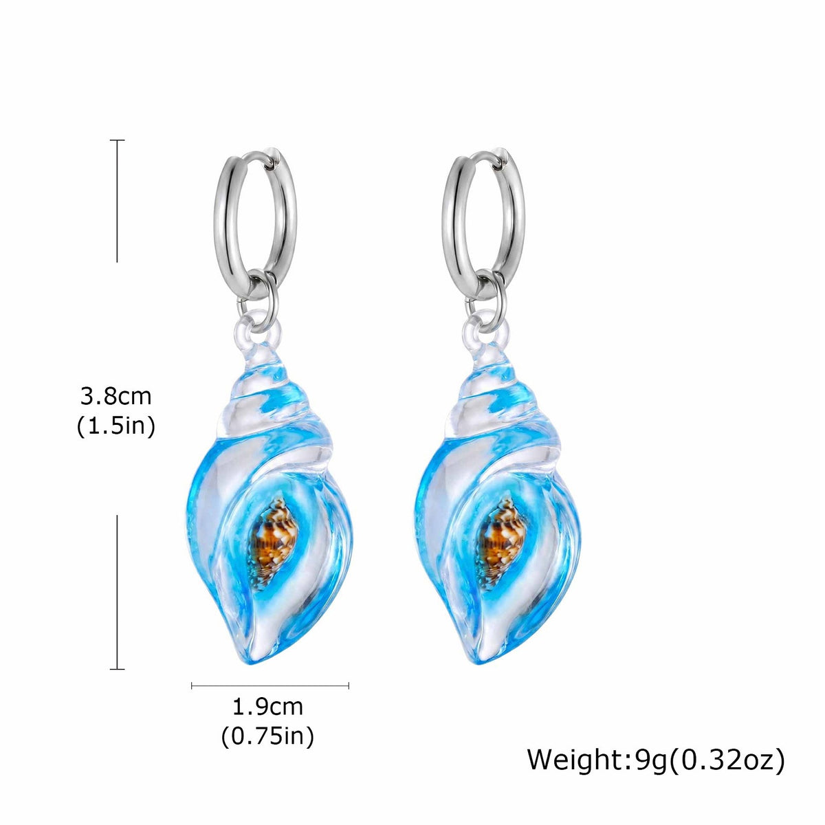 Gold- or Silver-Tone Charm Drop Earrings — 5 Styles