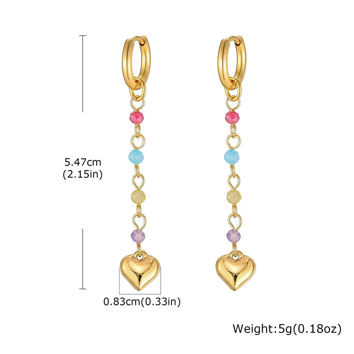 Modern Stainless Steel Earrings