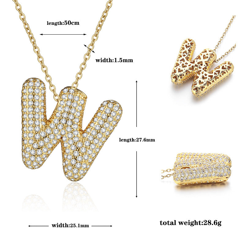 Zircon Necklace – Elegant For Women
