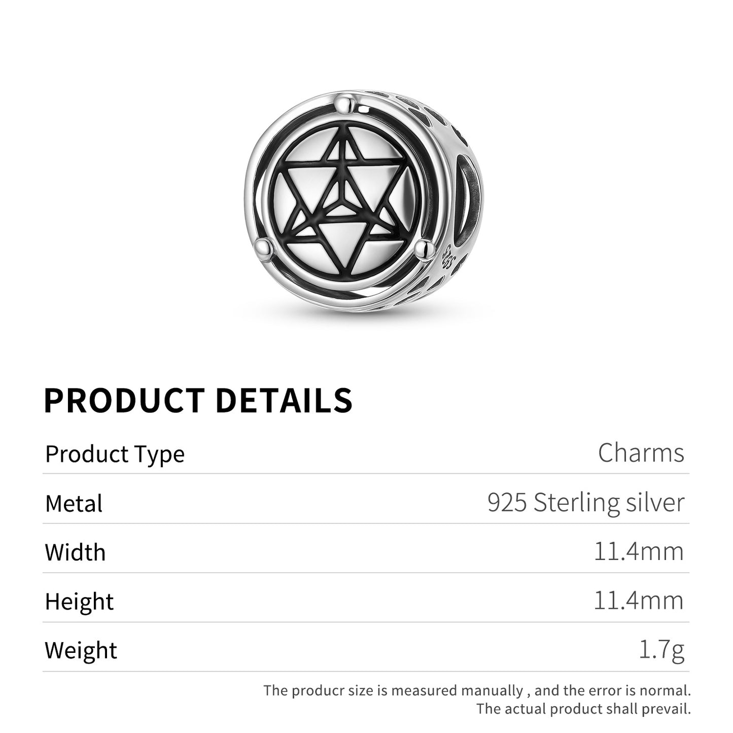 Planderful Jewelry Sterling Silver Beading Pendant