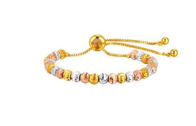 Flower Adjustable Copper Bracelet