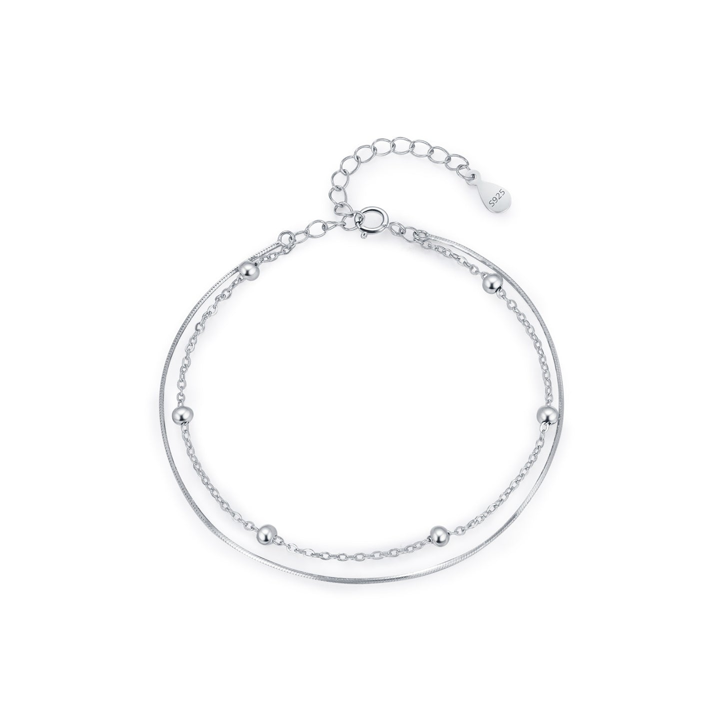 Planderful Everyday Genie Bracelet – Elegant Sterling Silver Design