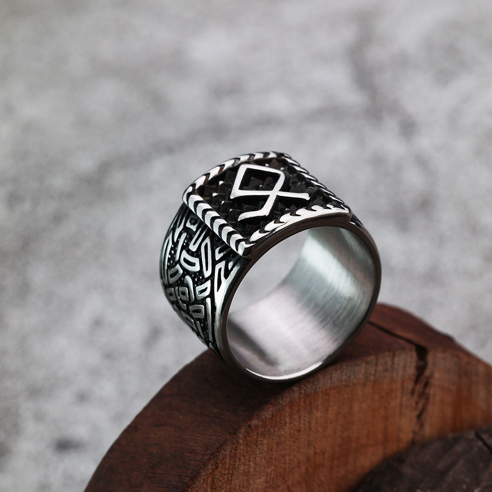 European and American Jewelry Wholesale Men's Viking Ring