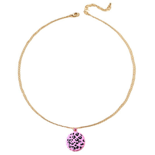 Korean Internet Celebrity Inspired Baking Paint Bottle Cap Necklace - Vienna Verve Collection