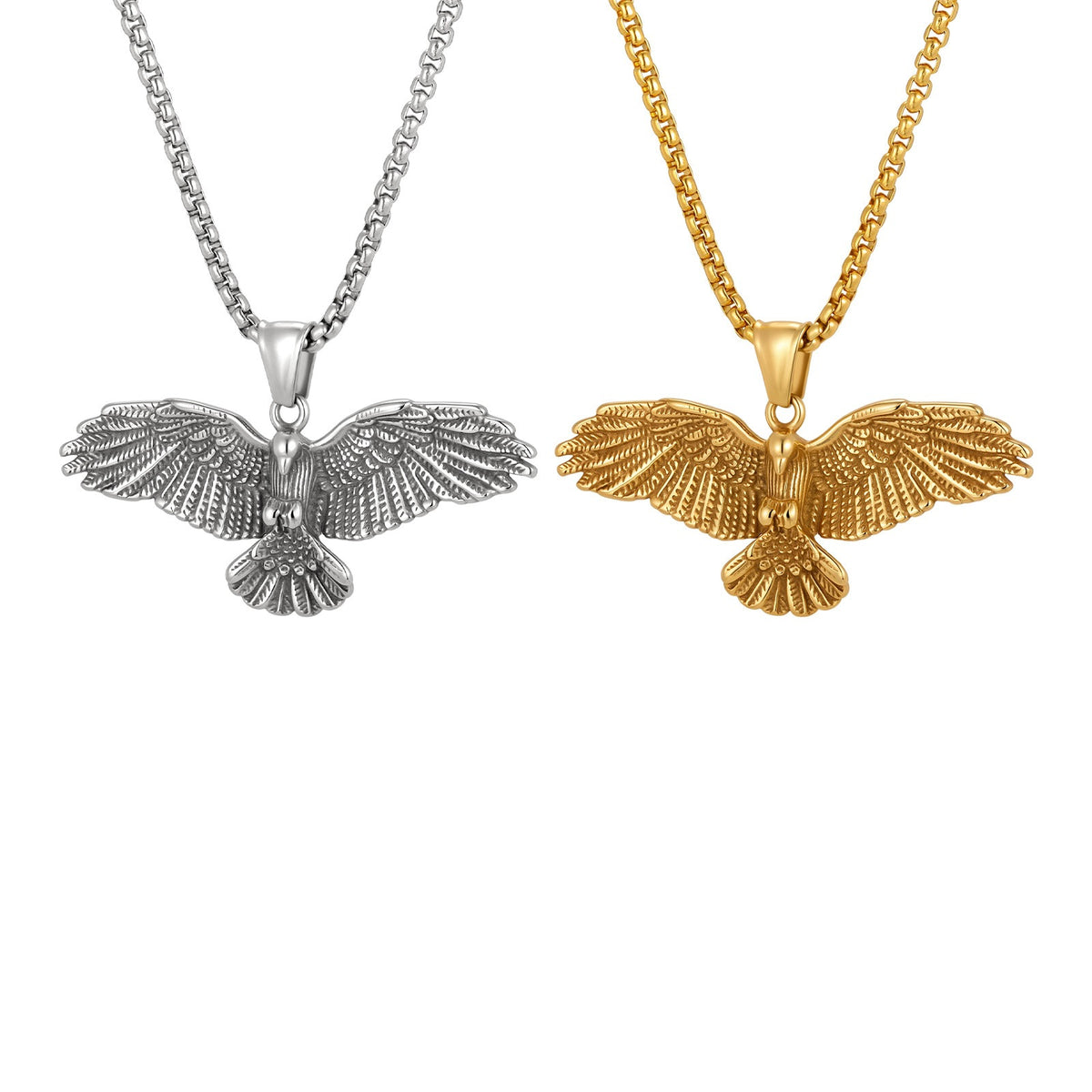 Eagle Stainless Steel Pendant