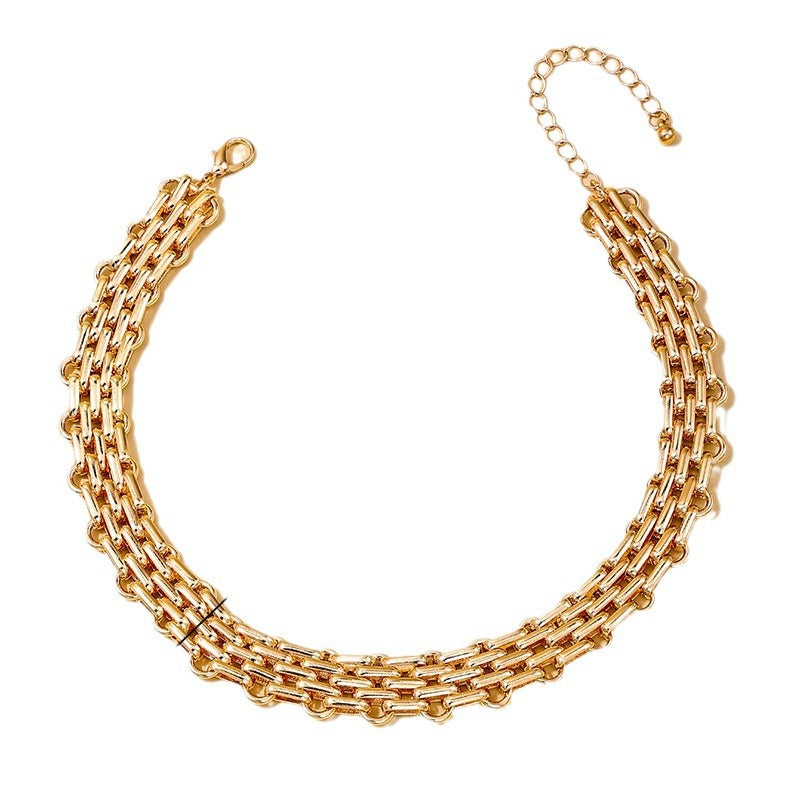 Bold Metal Vibe Necklace - Vienna Verve Collection