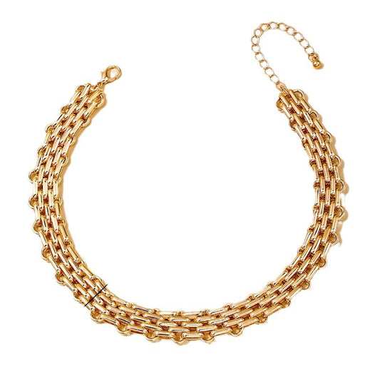 Bold Metal Vibe Necklace - Vienna Verve Collection