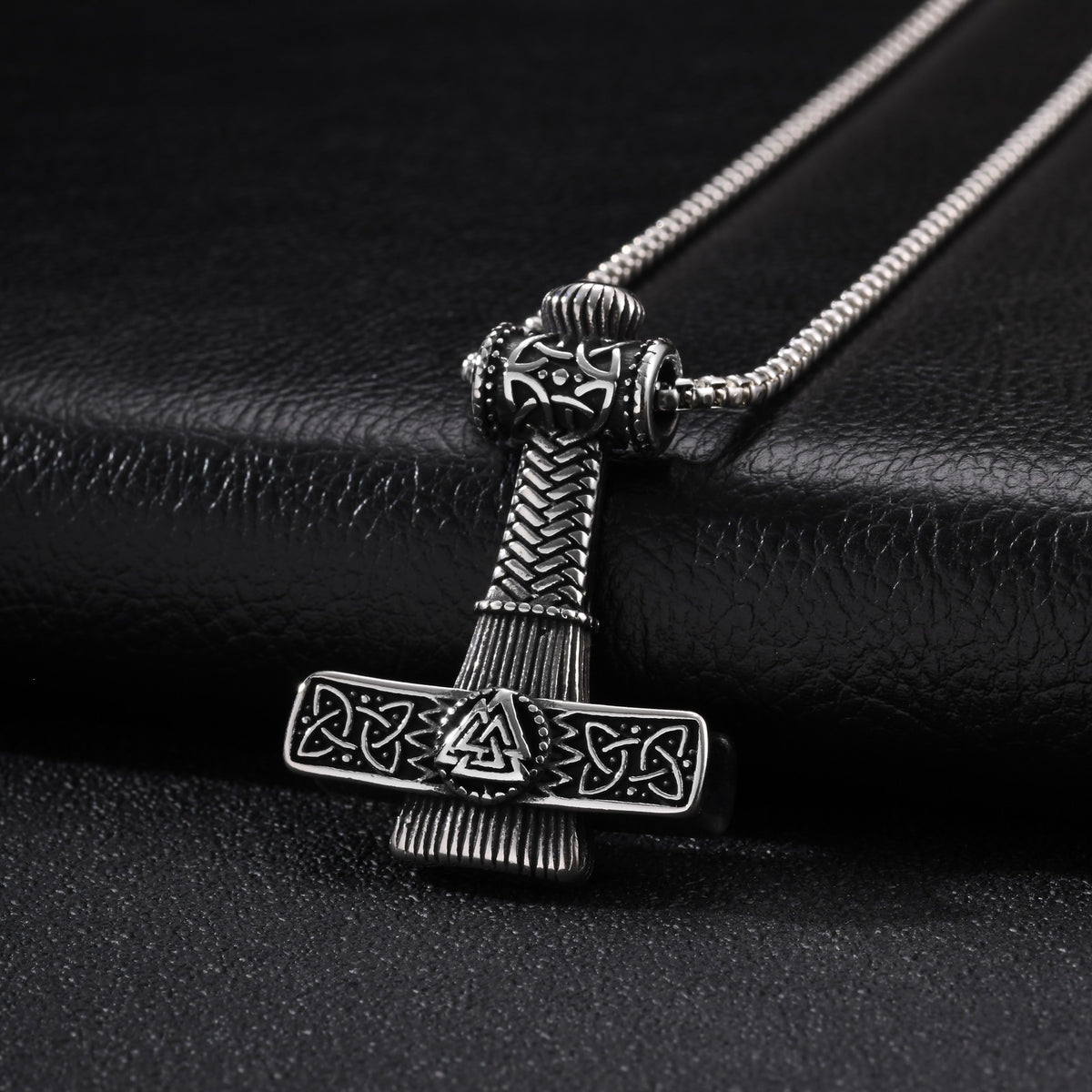 Vintage Stainless Steel Pendant for Men